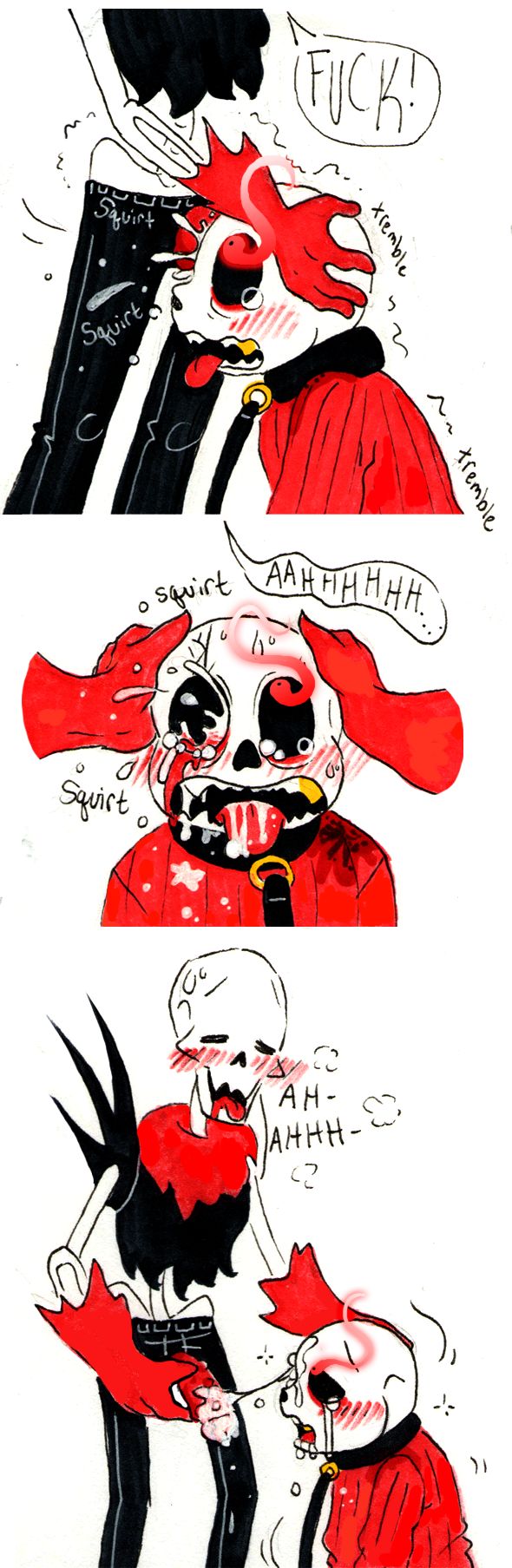 Underfell Fontcest Sans X Papyrus Comic Page Imhentai