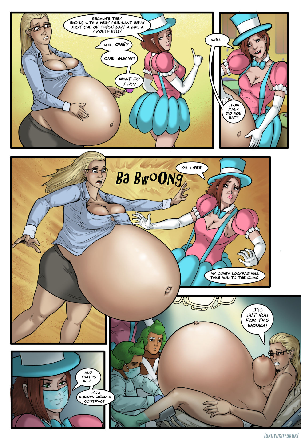 Wendy Wonka And The Pregnant Belly Page 3 IMHentai