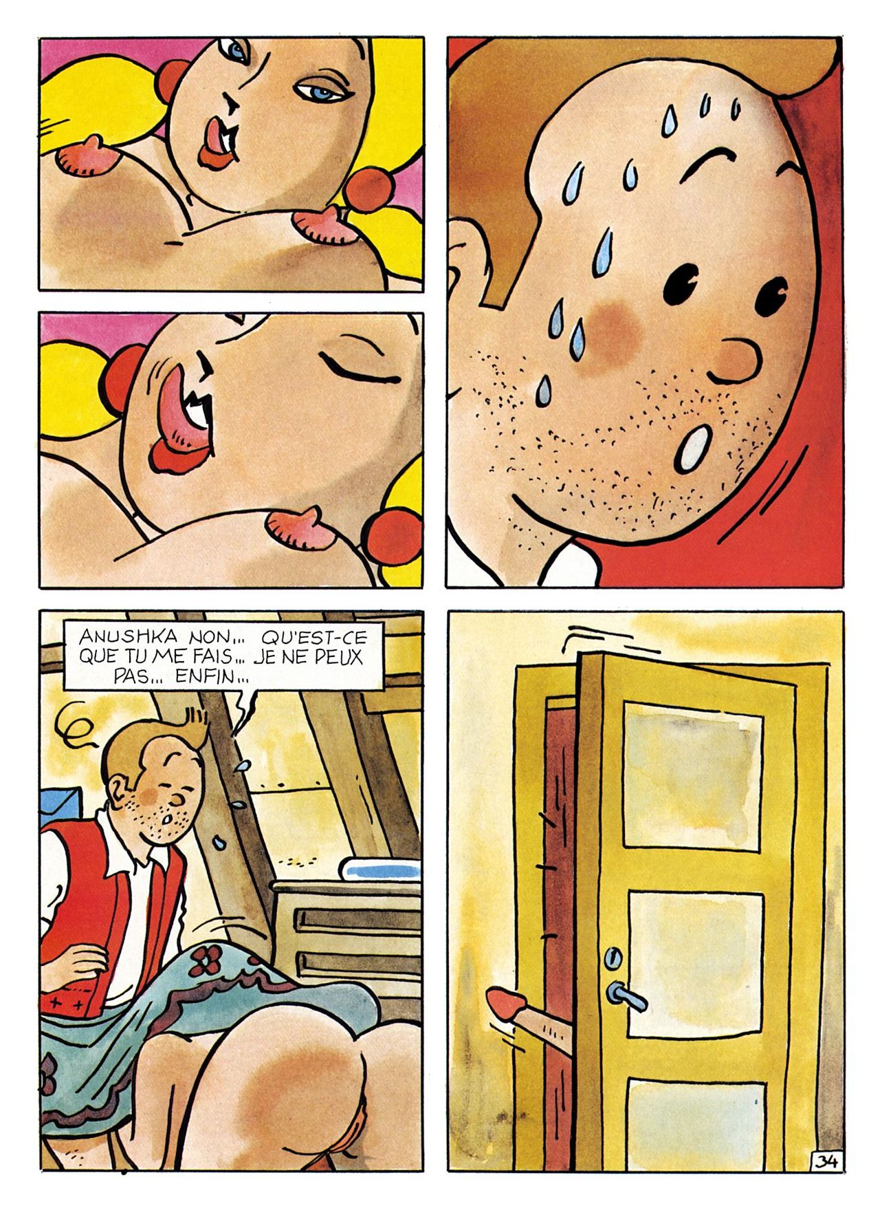 La Vie Sexuelle De Tintin Page Imhentai