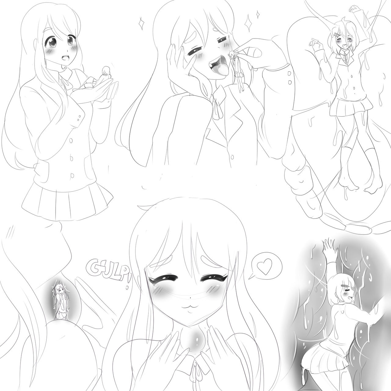Yummy k-on sketch pack page 4 full