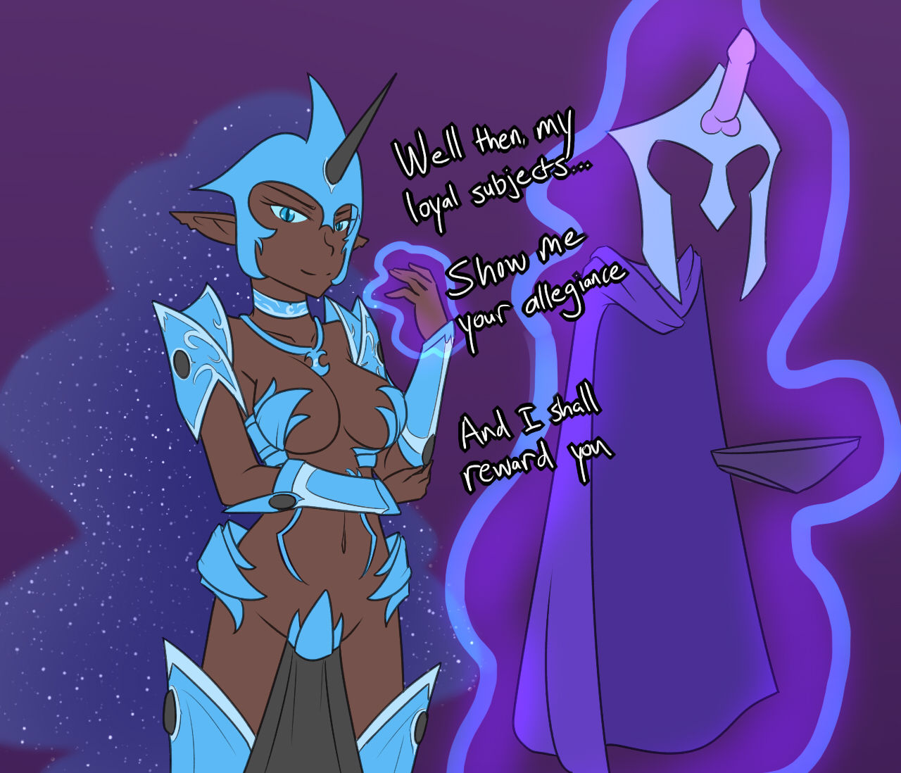 Strip Nightmare Moon page 1 full