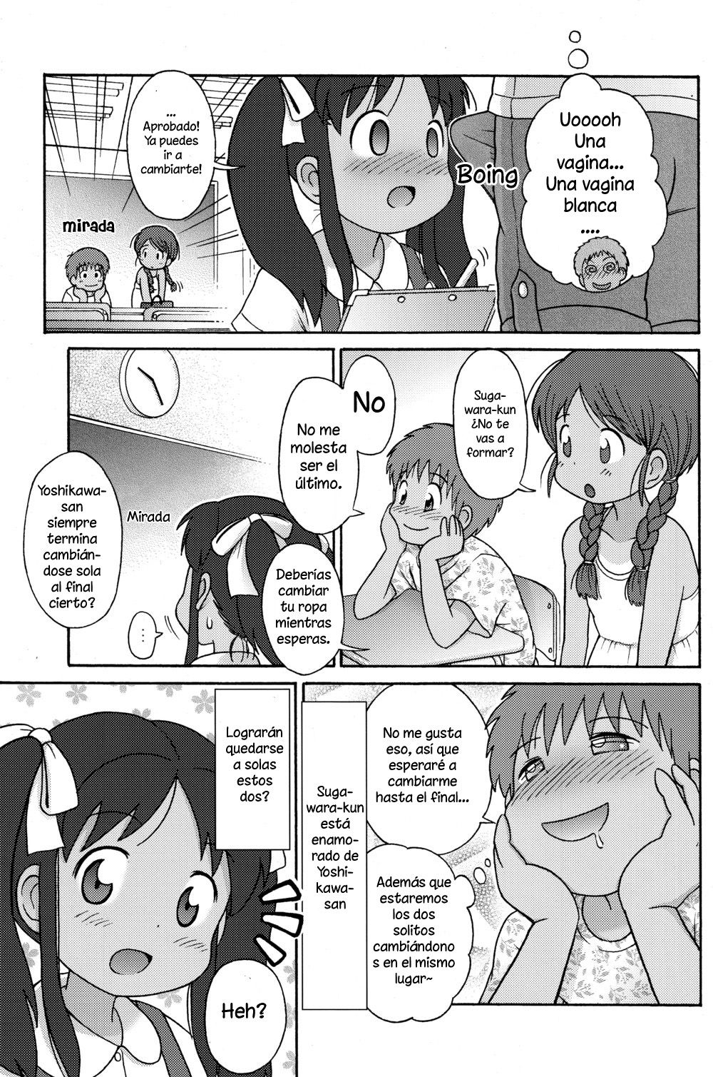 Poolside no Yoshikawa-san to Sugawara-kun! | Yoshikawa-san y Sugawara-kun en la piscina! page 7 full