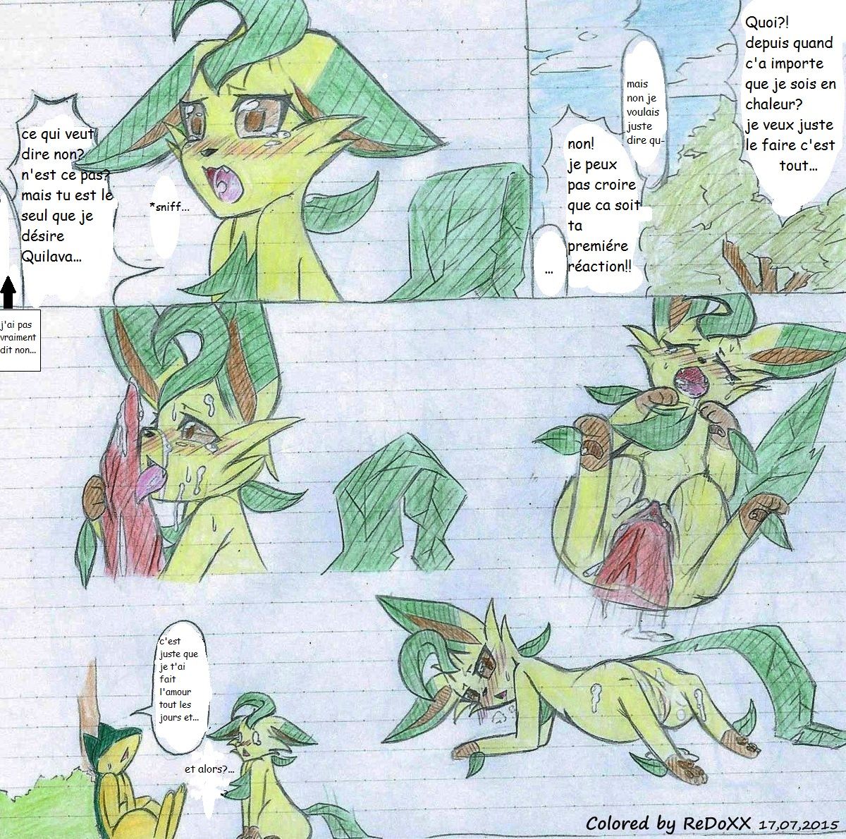 Leafeon X Quilava/ / page 2 full