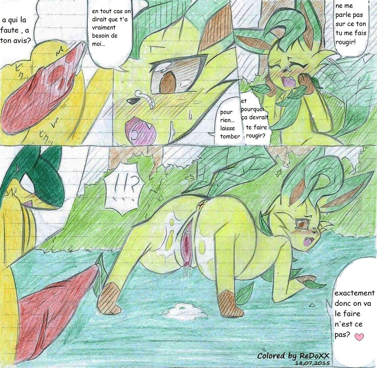 Leafeon X Quilava/ / page 8 full