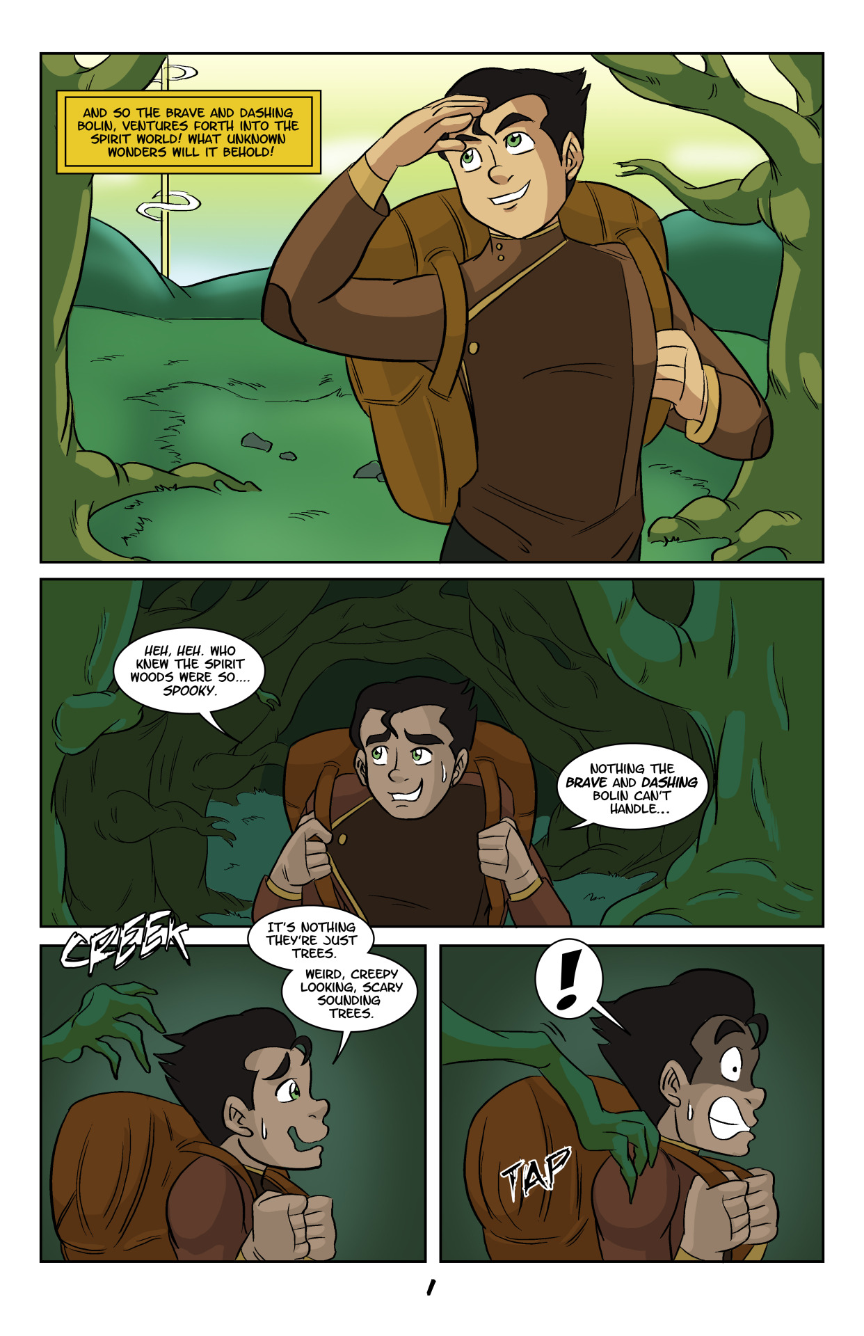Spirit World Shenanigans page 2 full