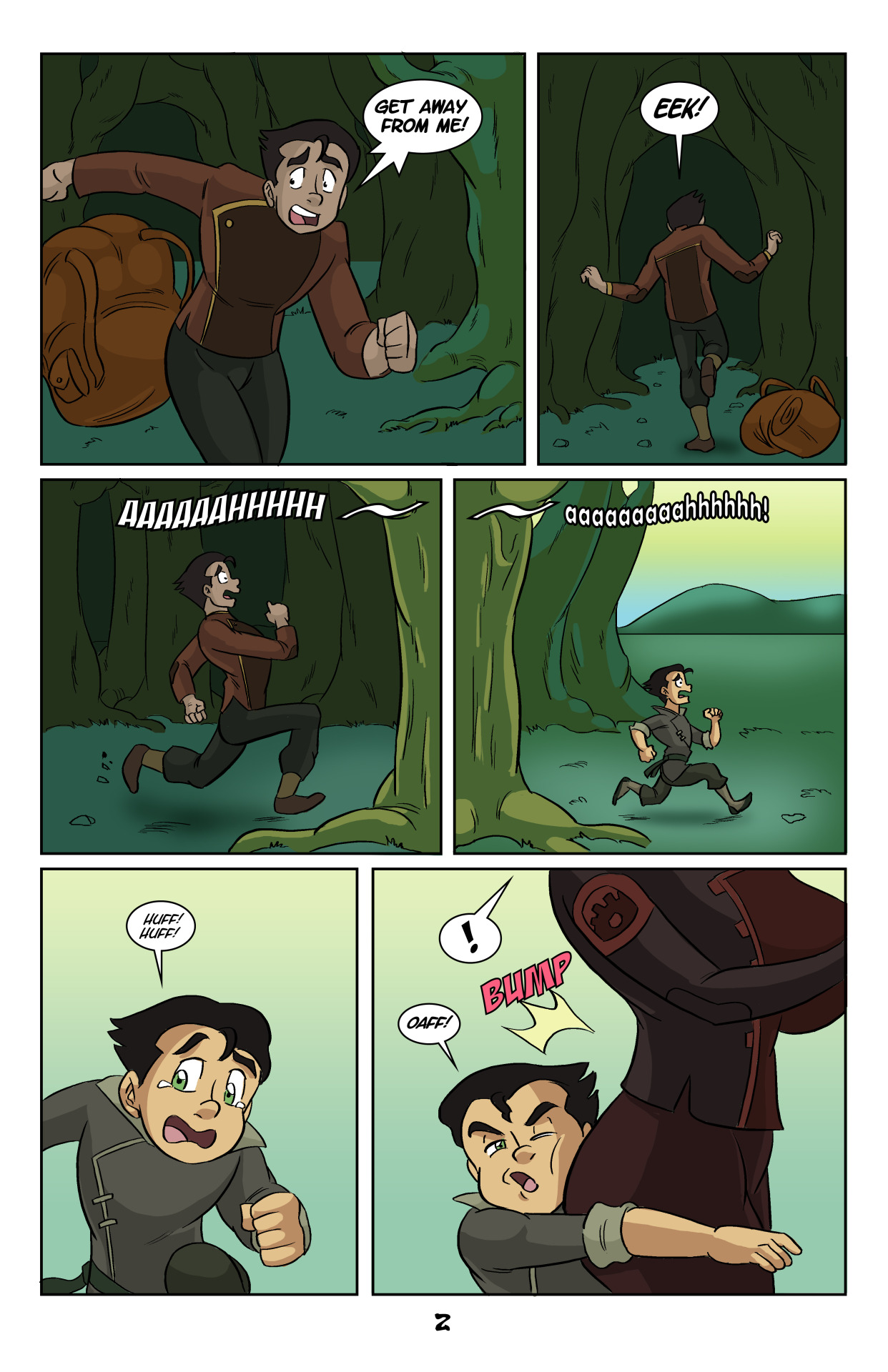 Spirit World Shenanigans page 3 full