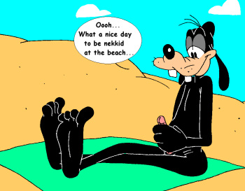 Mickey Mouse Feet Porn - Love on the Beach - IMHentai