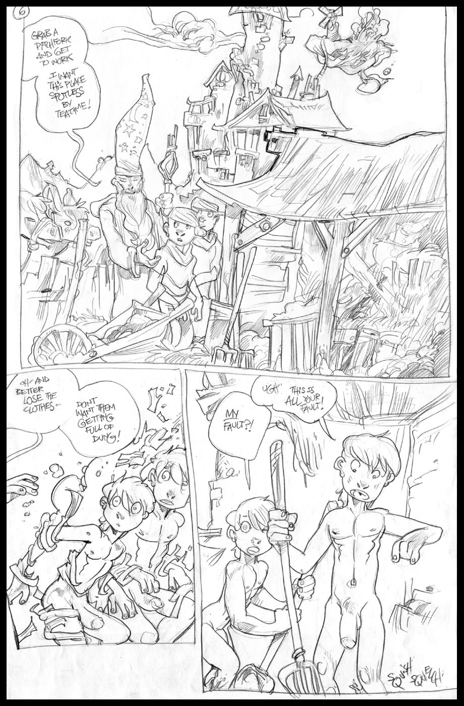A Donkey Tail page 6 full