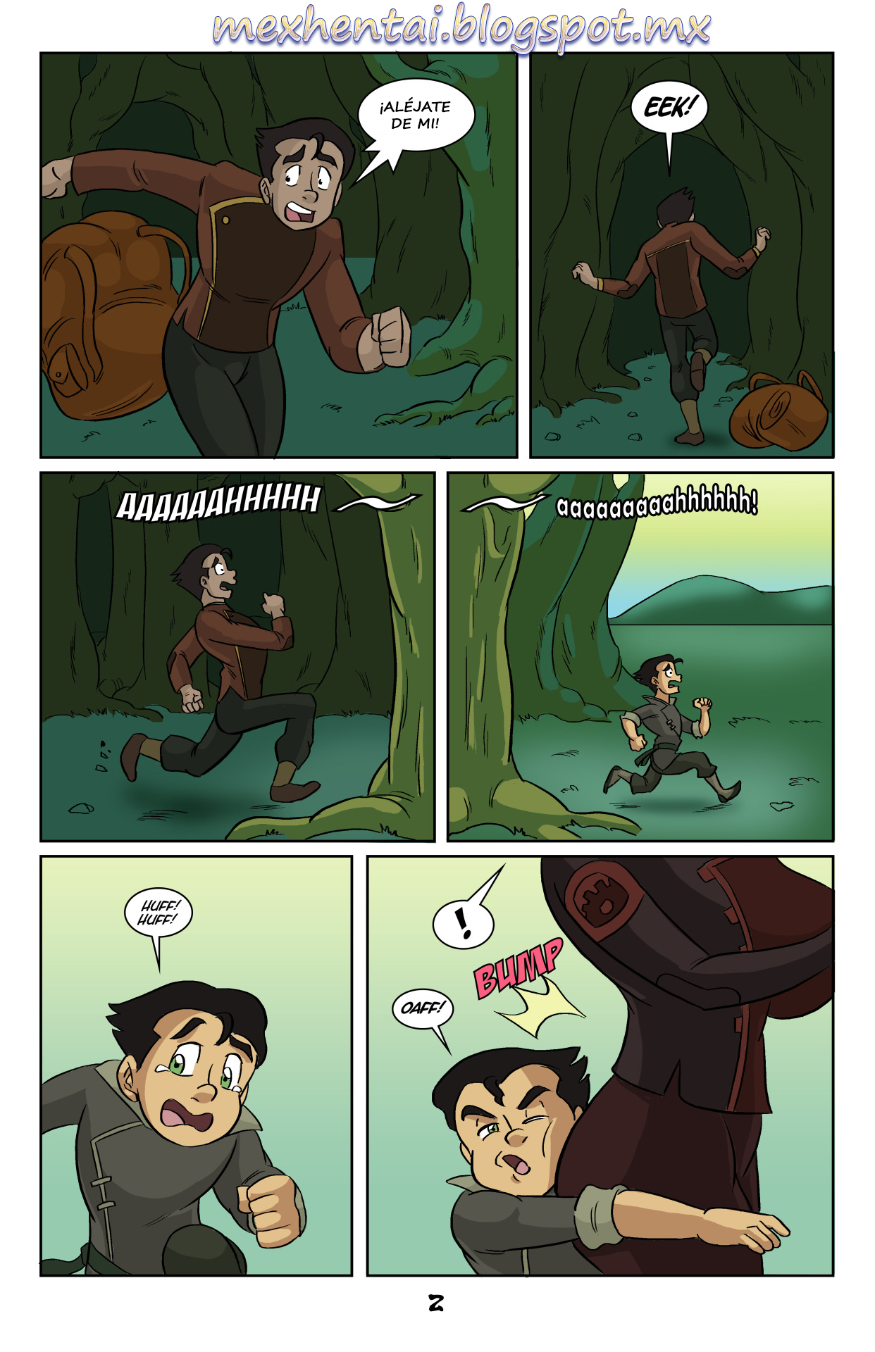 Spirit World Shenanigans page 3 full