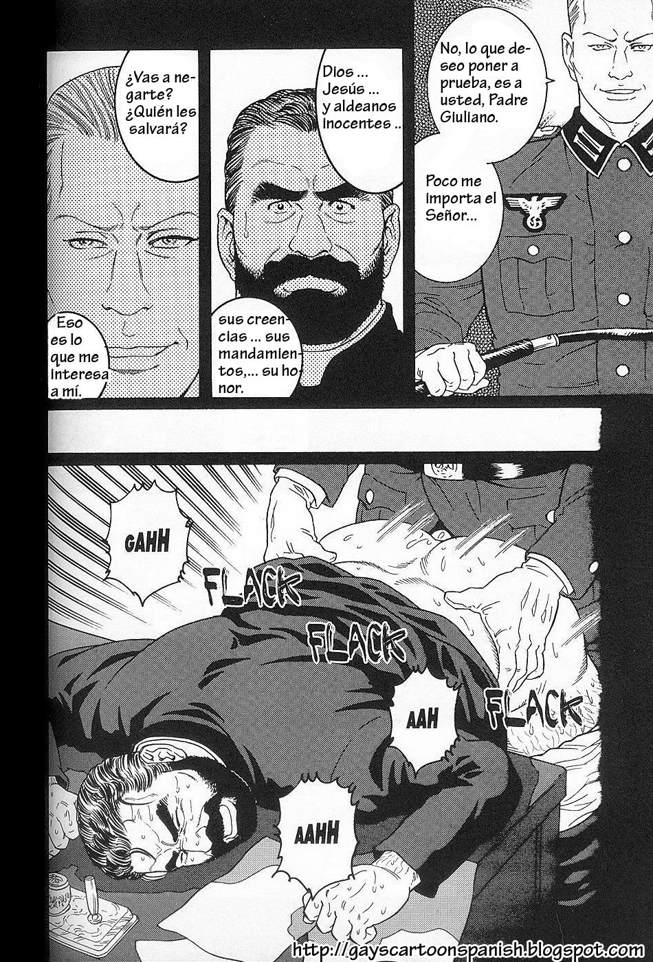 Gengoroh Tagame - Paradise of Sow - Spanish - Yaoi Bara page 9 full