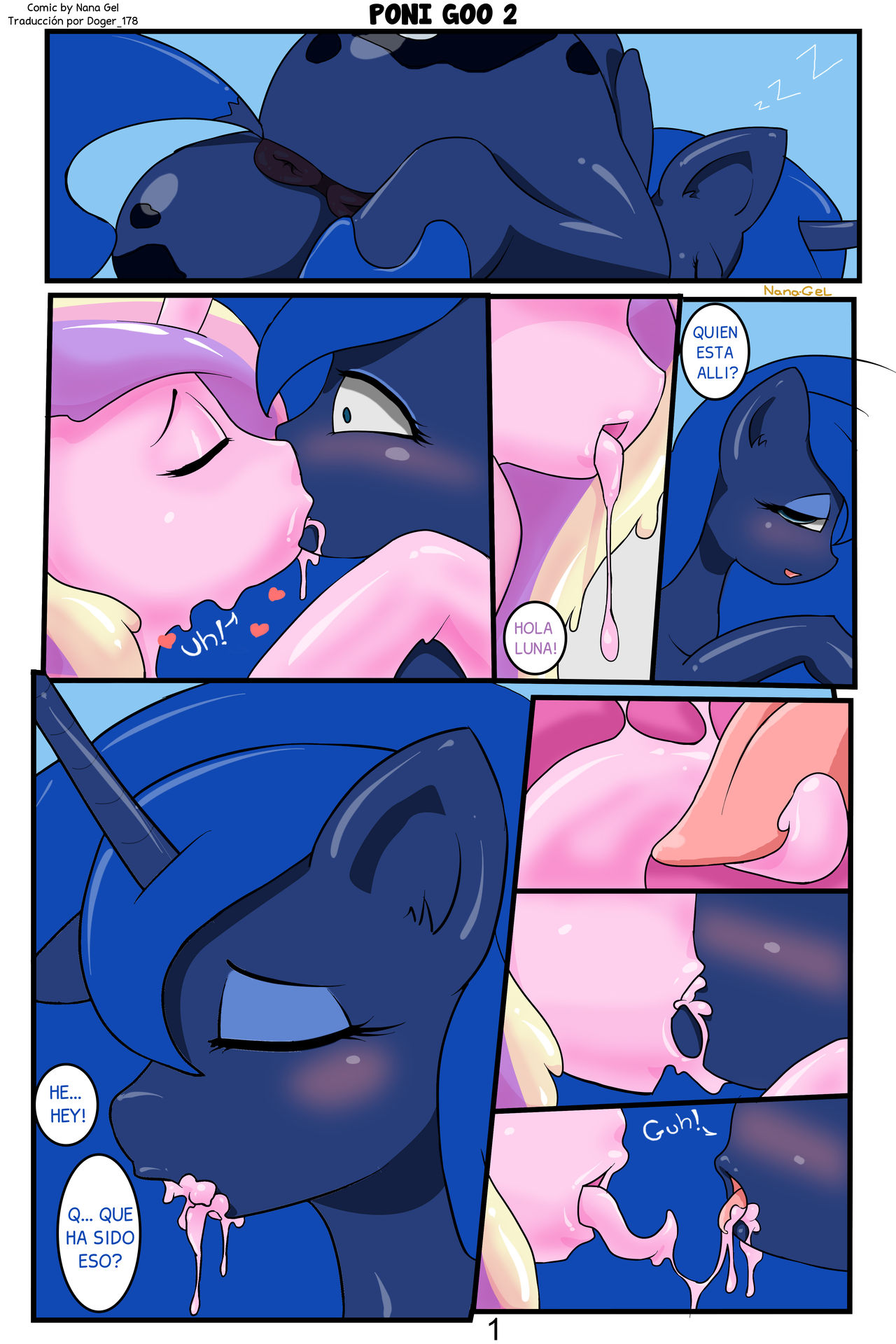 Pony Goo Comic 2 page 1 full