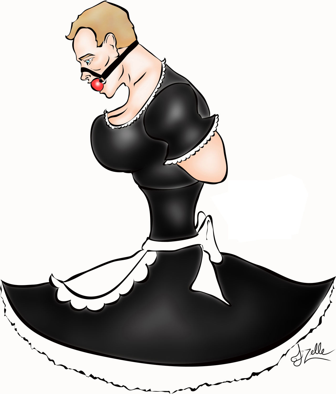 Sissyjizelle's forced fem/femdom art page 3 full