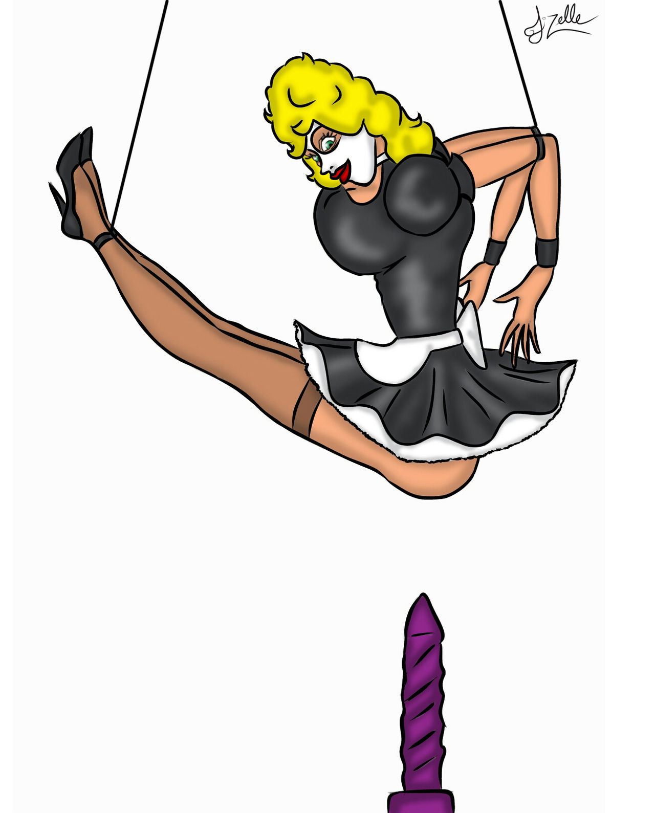 Sissyjizelle's forced fem/femdom art page 9 full