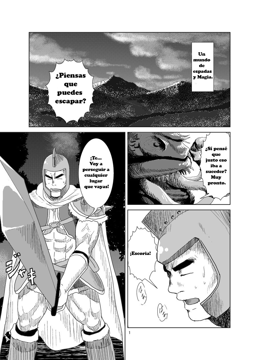 Ken to Mahou to Kaibutsu to  | Warrior page 2 full