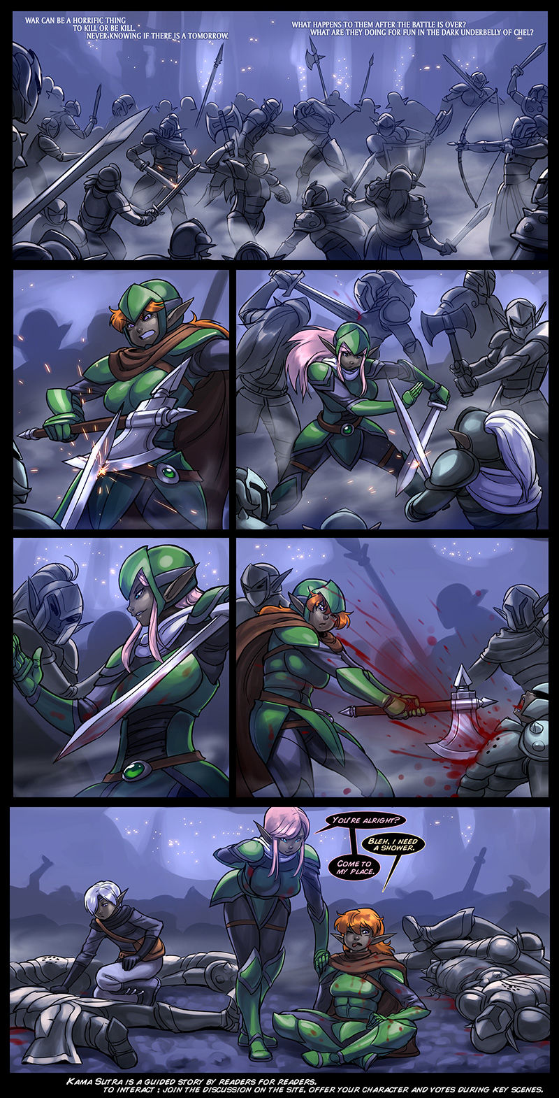 Drowtales: Kama Sutra page 1 full