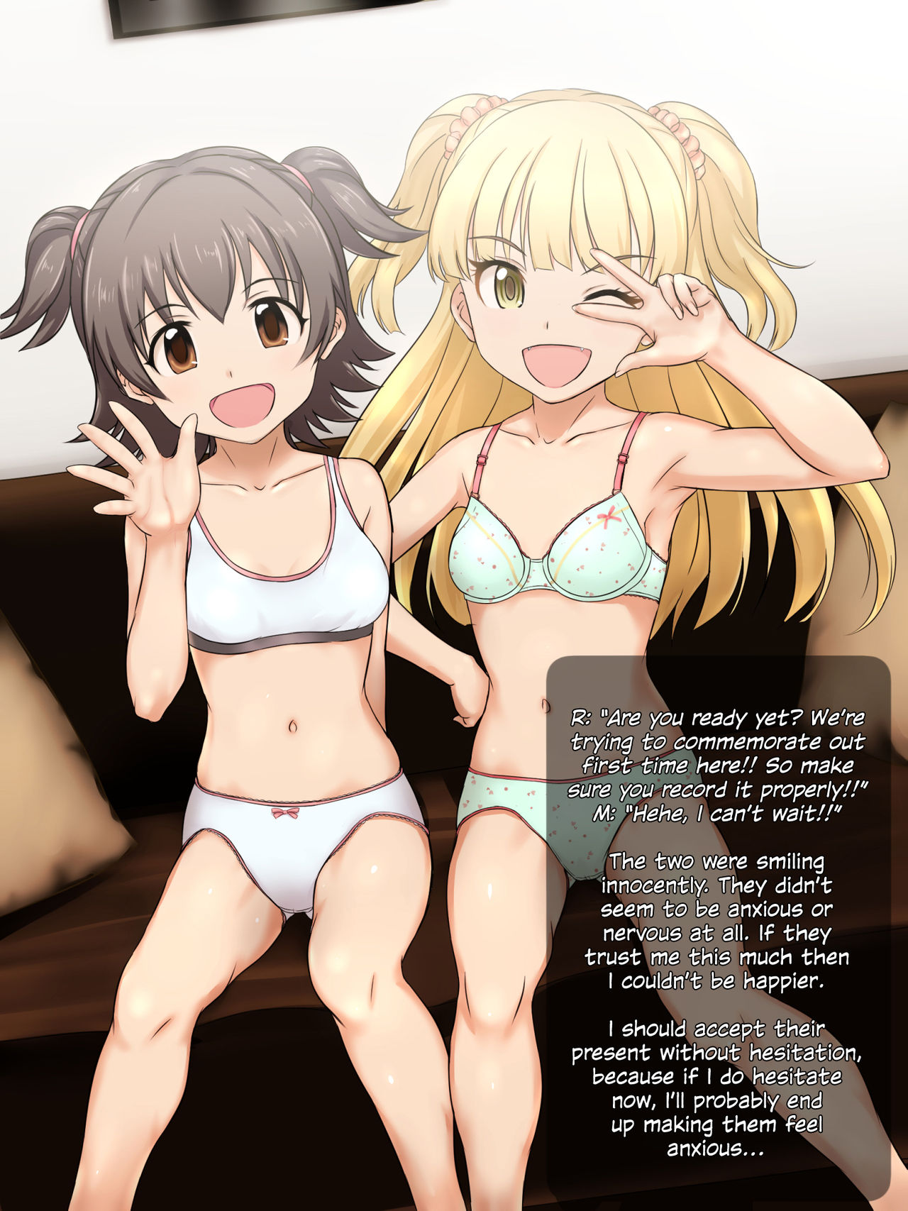 Jougasaki Rika to Akagi Miria no Ninshin Shussan page 3 full