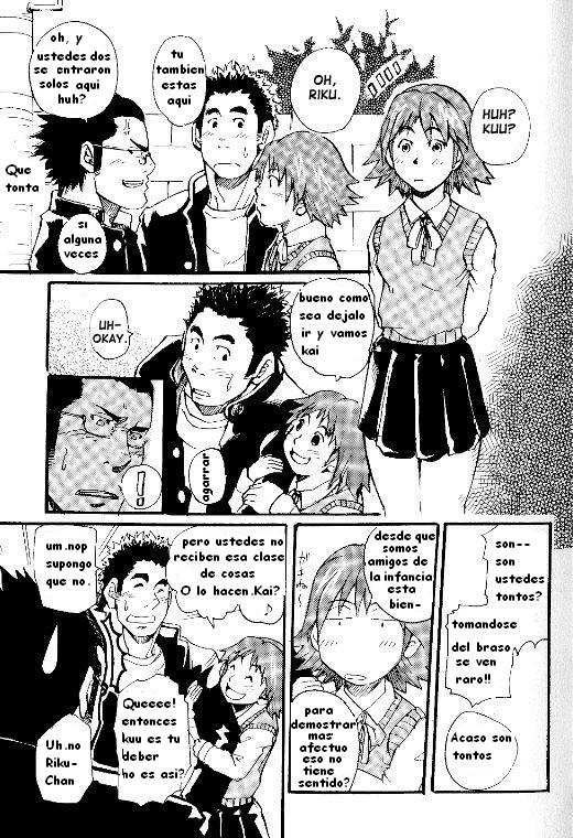 ¡Sigamos Adelante! Riku, Kai, Kuu- Takeshu Matsu - Spanish - Yaoi bara page 2 full