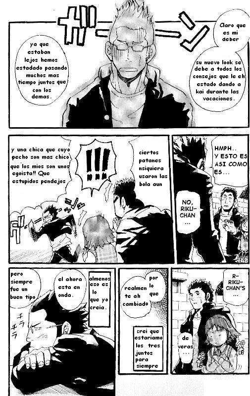 ¡Sigamos Adelante! Riku, Kai, Kuu- Takeshu Matsu - Spanish - Yaoi bara page 3 full