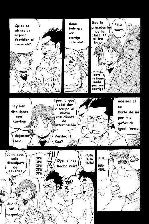 ¡Sigamos Adelante! Riku, Kai, Kuu- Takeshu Matsu - Spanish - Yaoi bara page 6 full