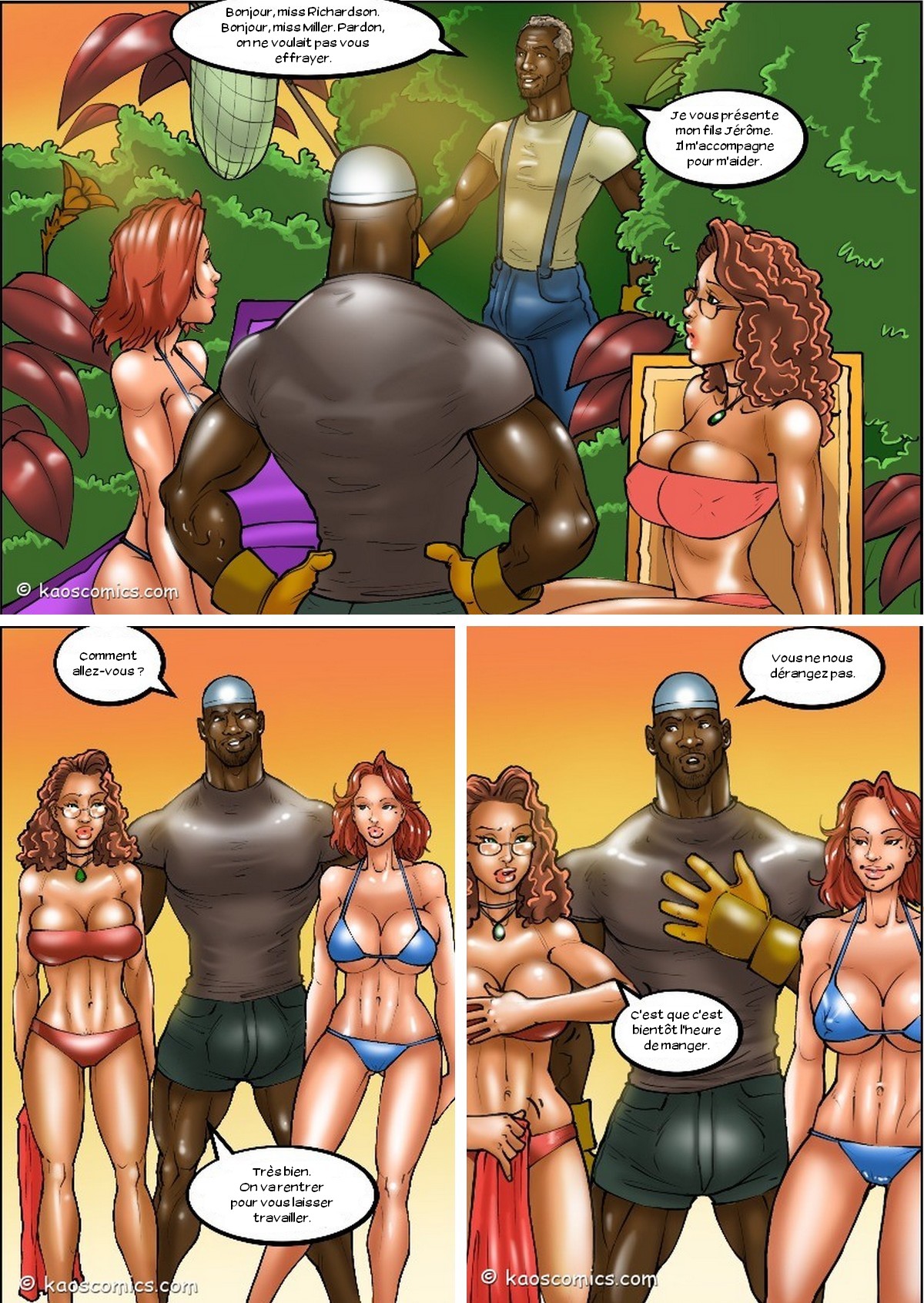 The wife and the black gardeners page 4 full