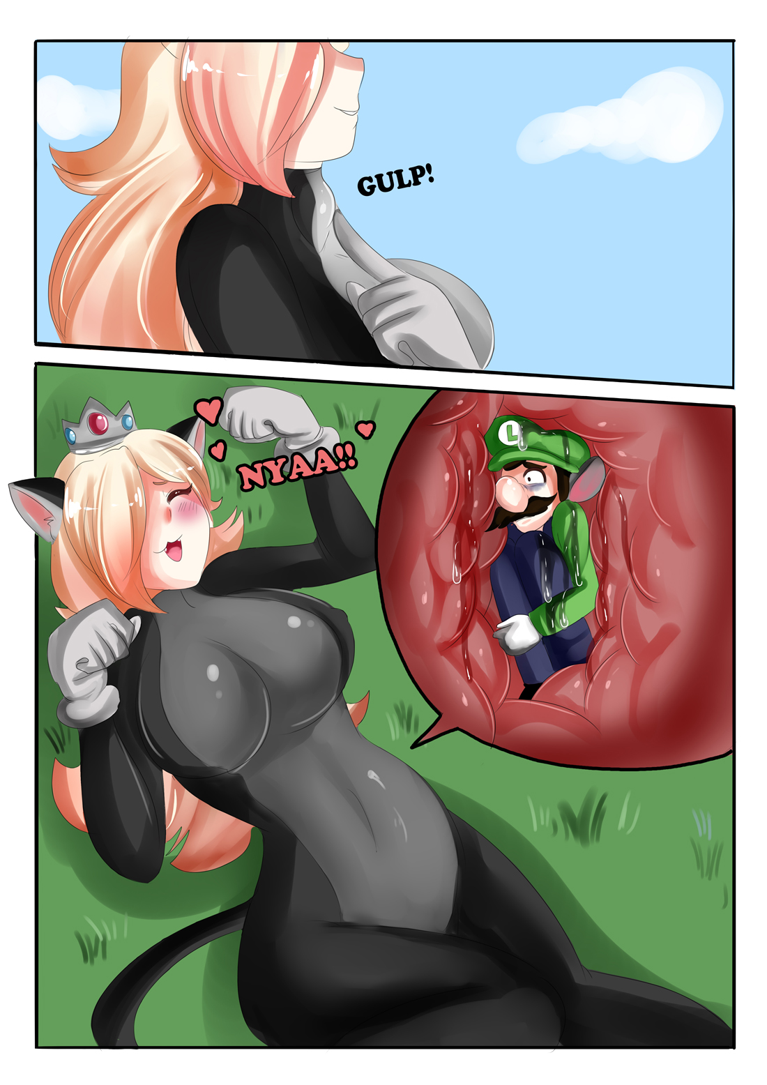 Kitty Rosalina Noms Luigi - Page 5 - IMHentai