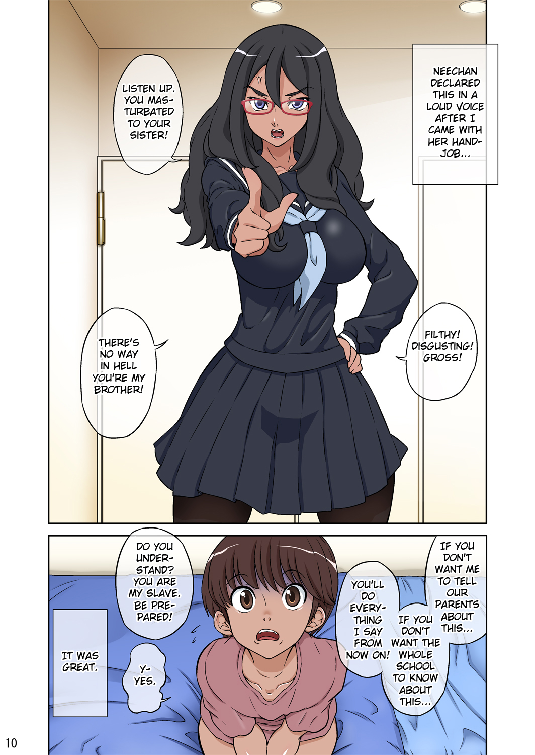 Boku no Nee-chan wa Chouzetsu Kami BODY Tensai Chijo page 10 full