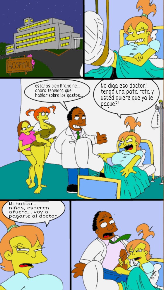 Las Spucklers  "visita hospitalaria" page 5 full