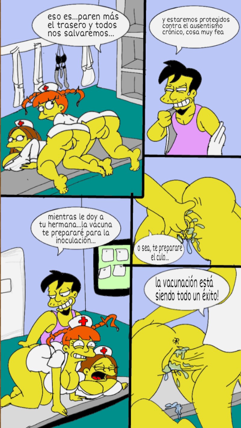 Las Spucklers  "visita hospitalaria" page 9 full