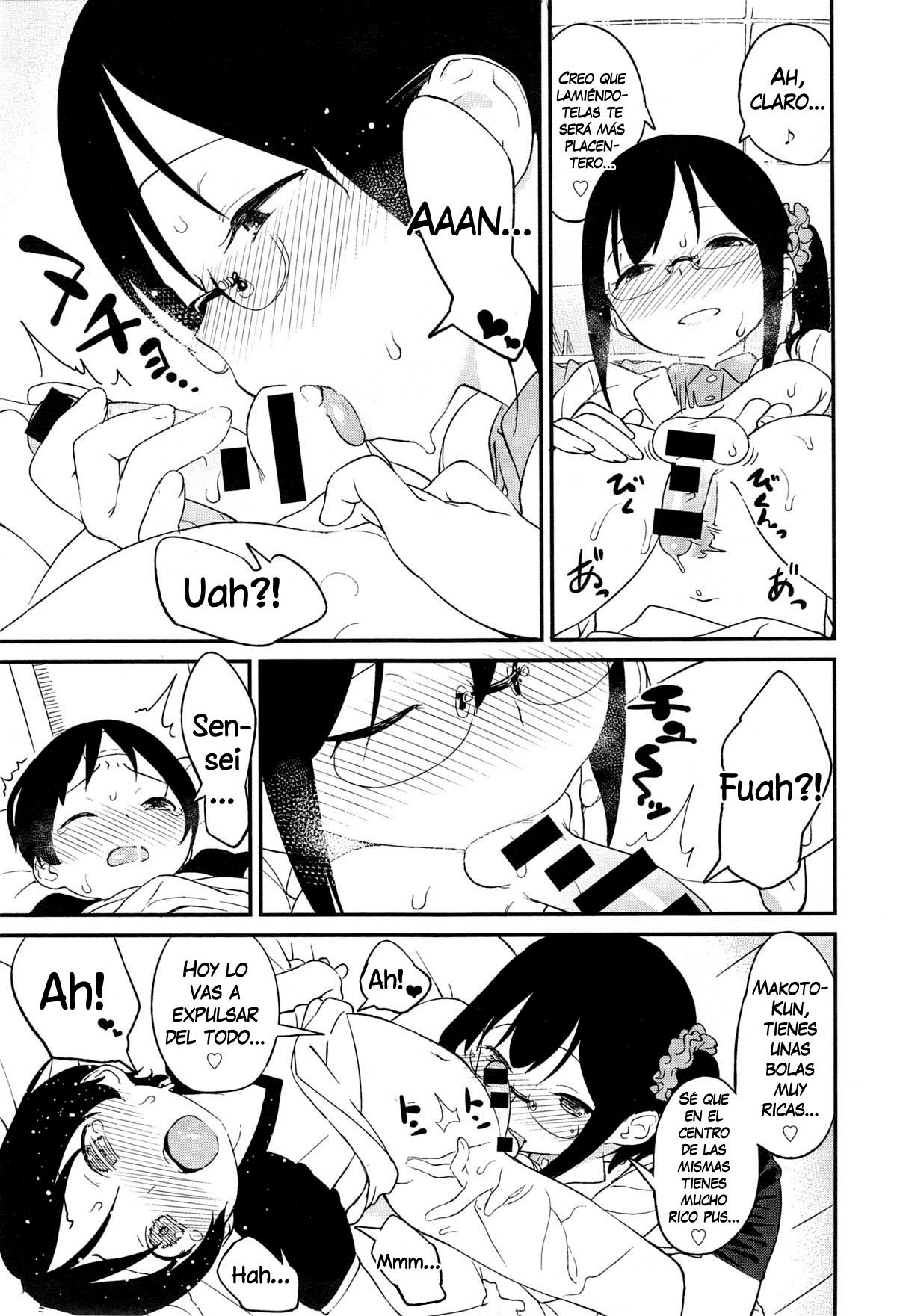 Sensei, Gaman Dekinai. | La Maestra Descontrolada page 9 full