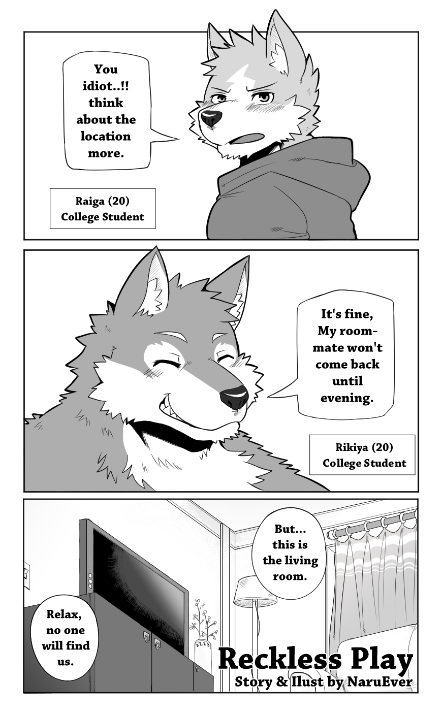 Reckless Play page 1 full