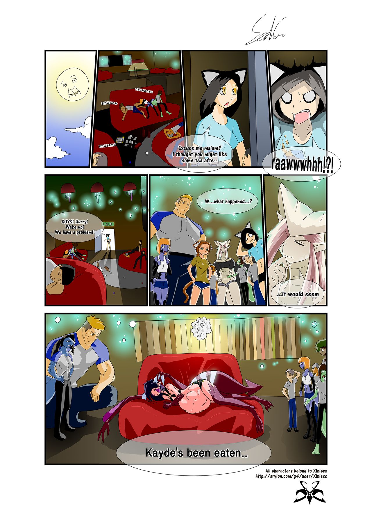 Night Out page 6 full