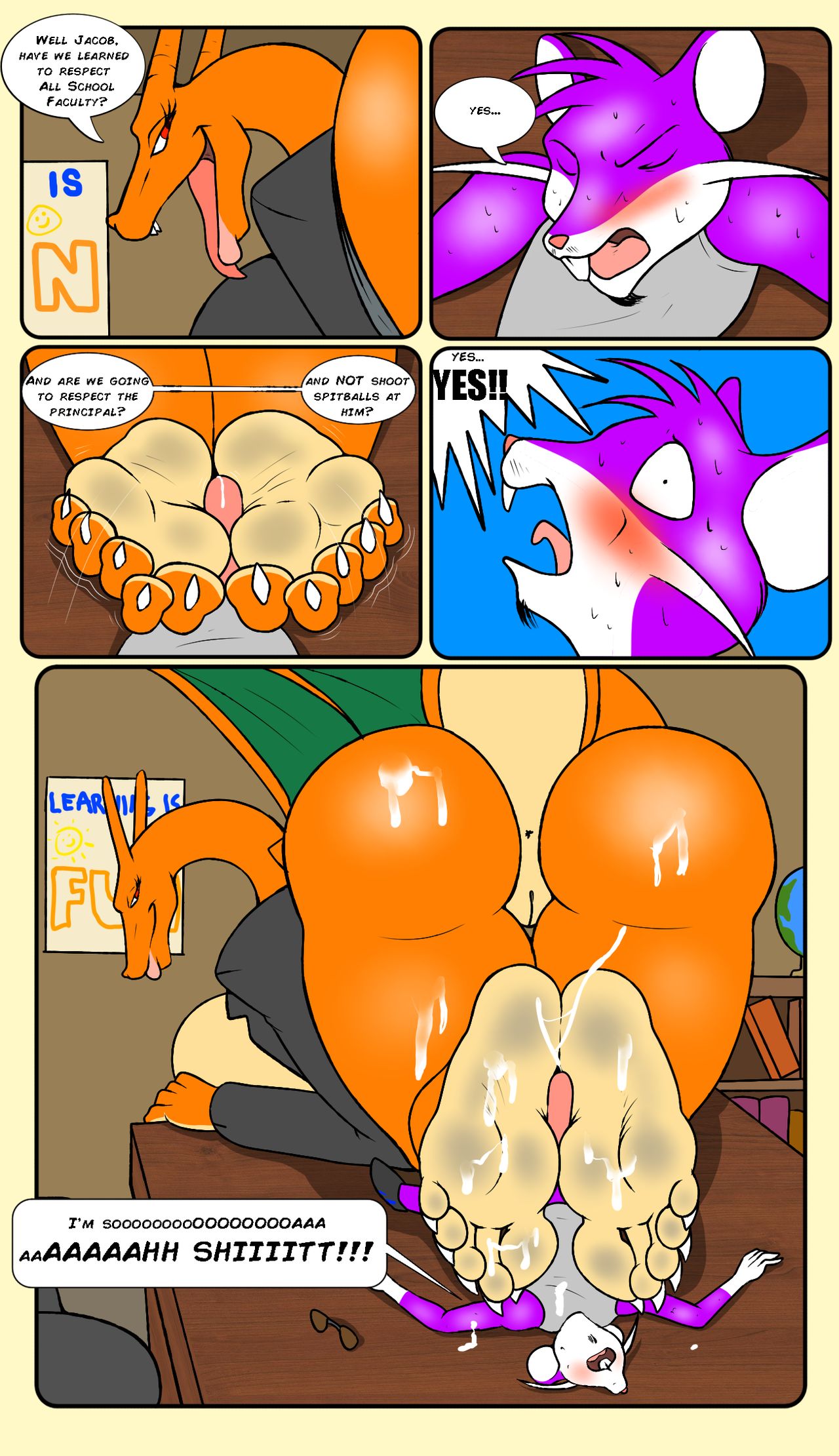 Teaching A Lesson page 9 full