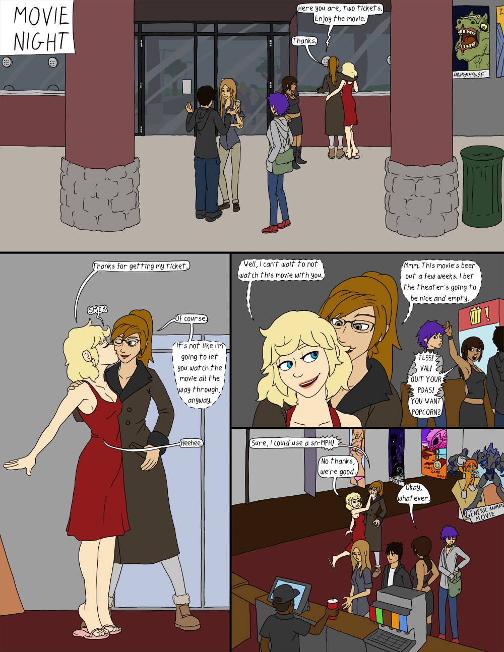 Movie Night page 1 full