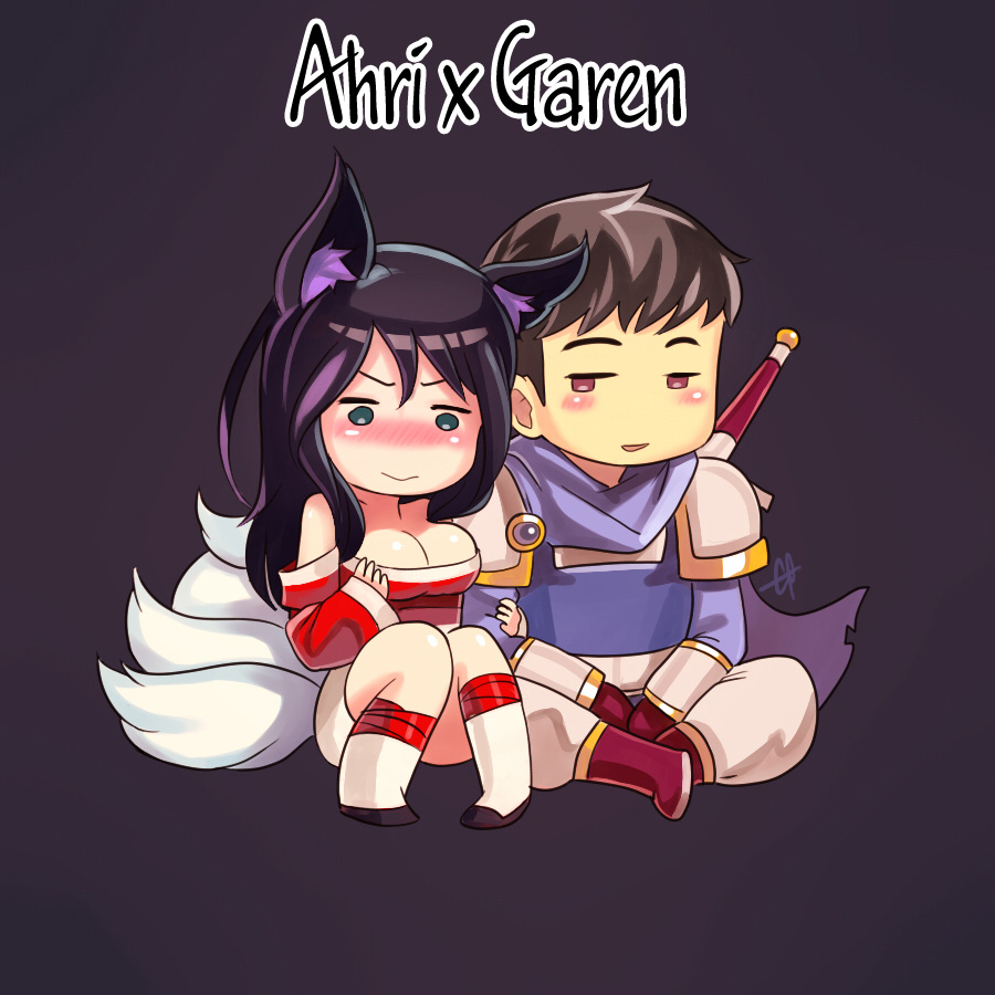 Ahri x Garen page 1 full