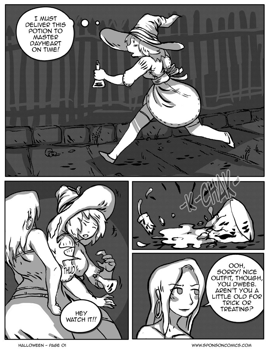 Halloween page 1 full