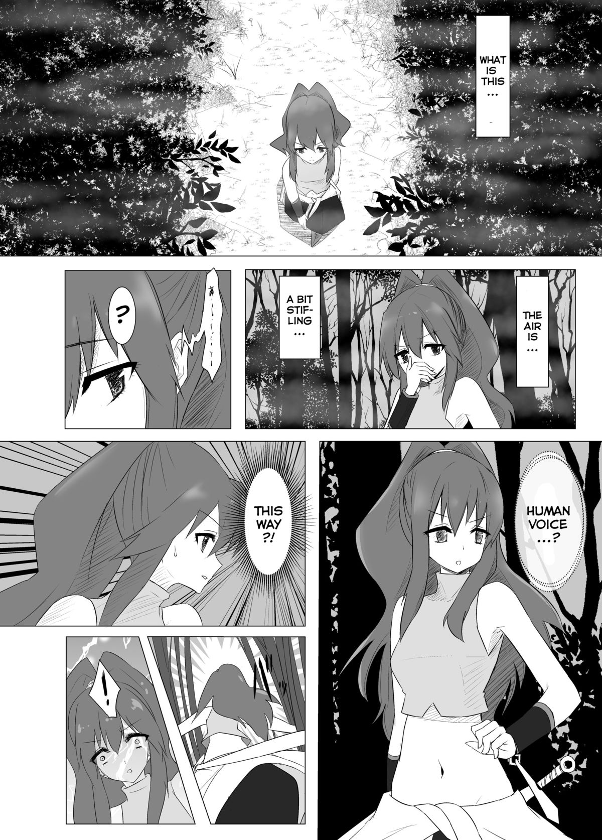 Jingai Lez Rape -Alraune Hen- | Jingai Lez Rape -Alraune Story- page 4 full