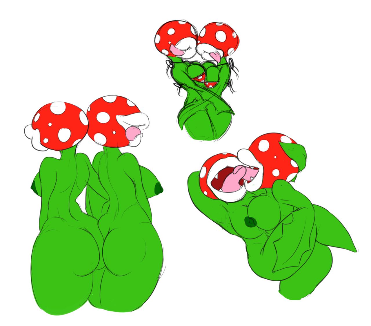 - Piranha Plant Doodles page 6 full