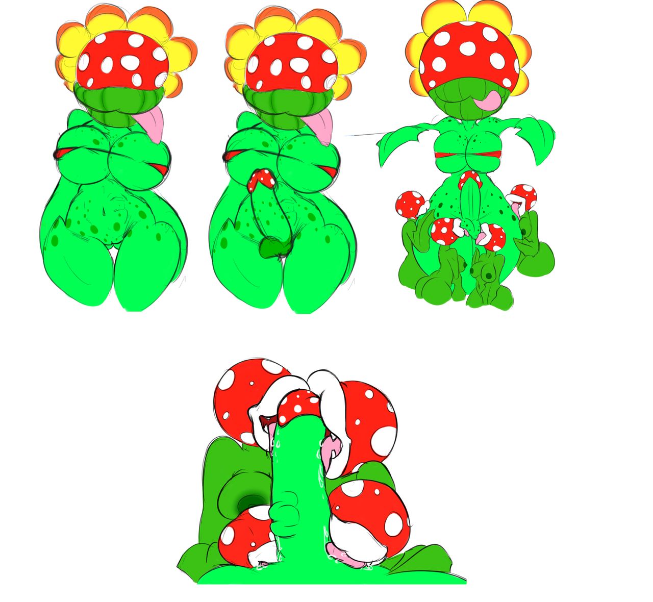 - Piranha Plant Doodles page 8 full