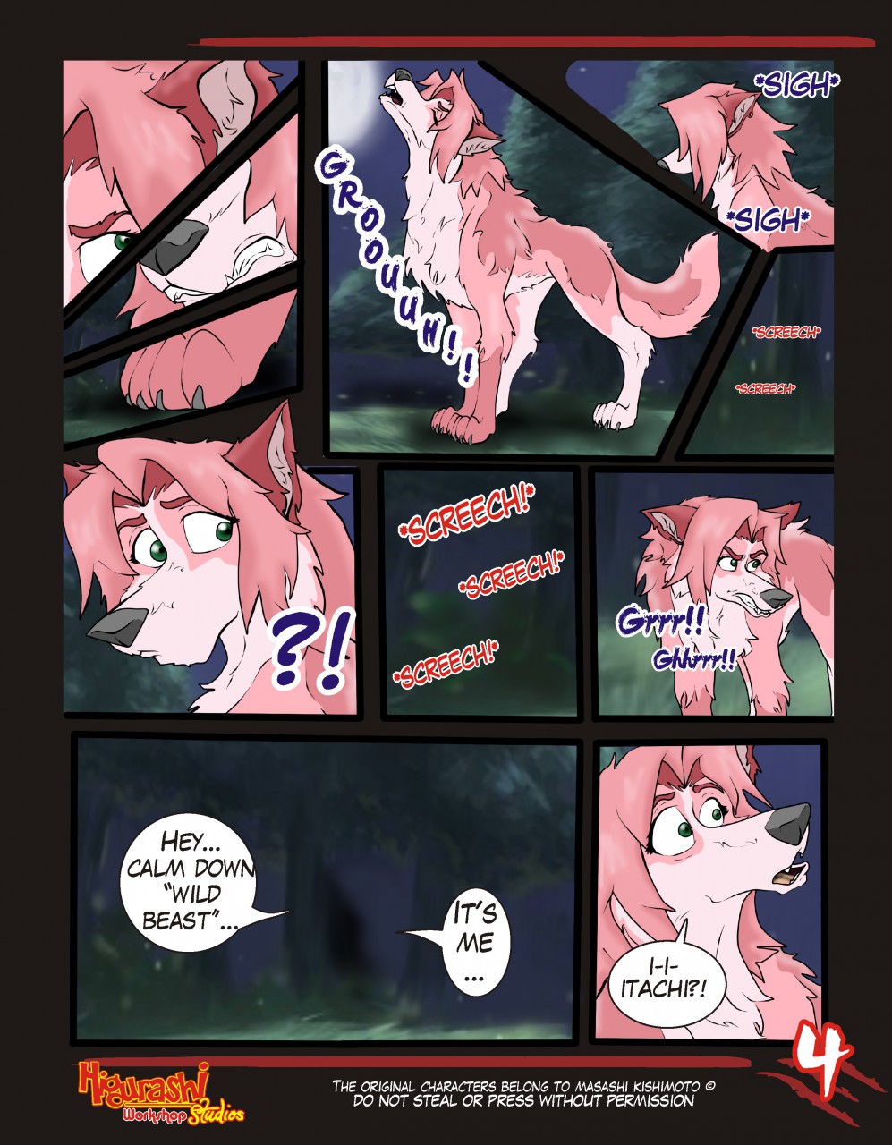 Wolf's Love page 5 full