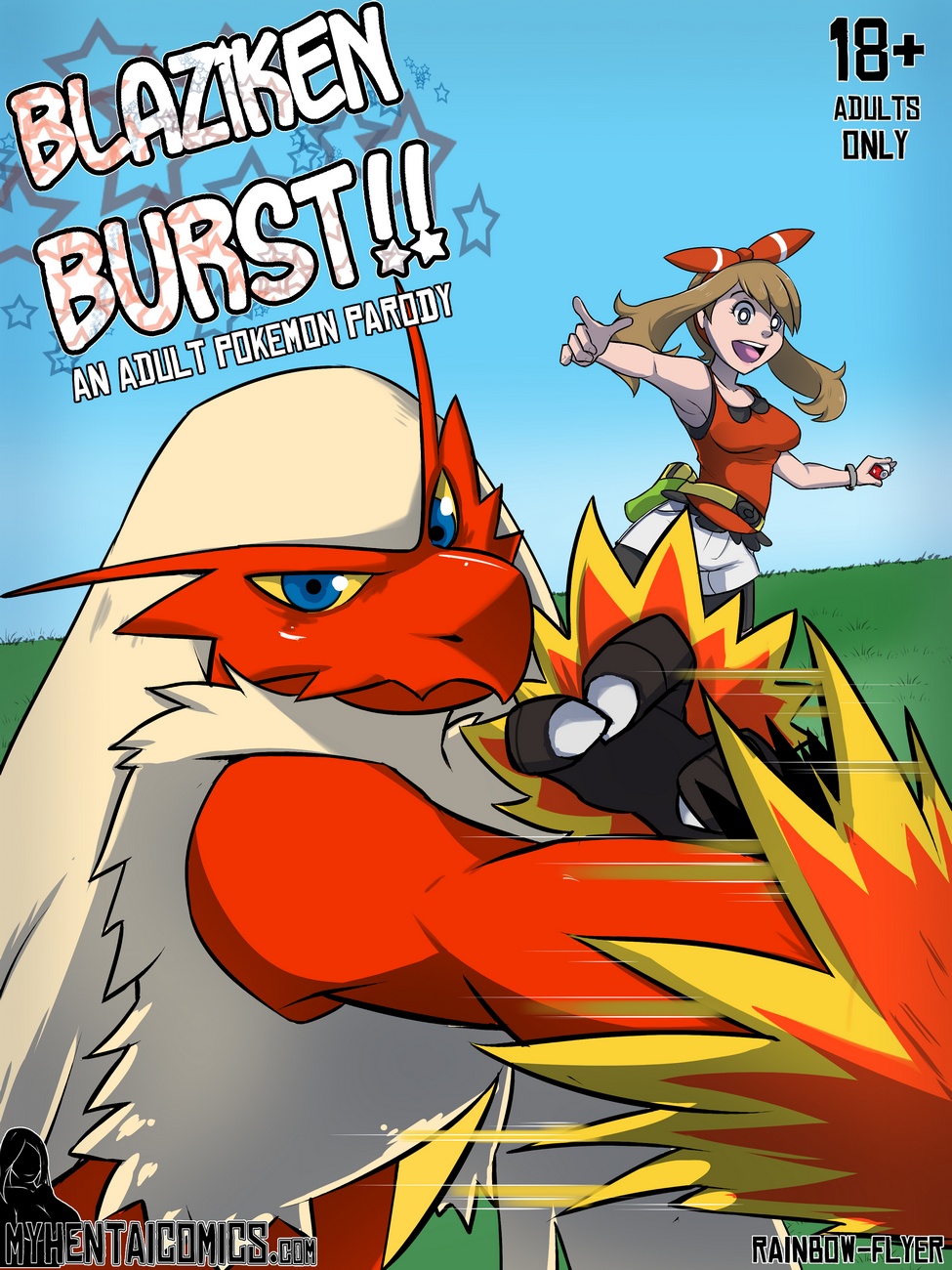 Blaziken Burst!! page 1 full