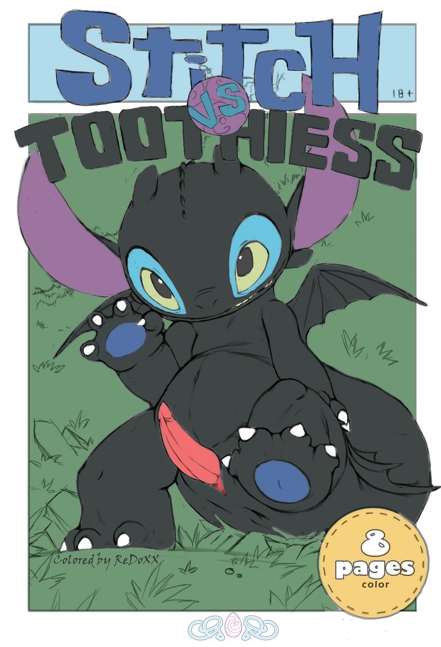 Stitch vs. Toothless page 1 full