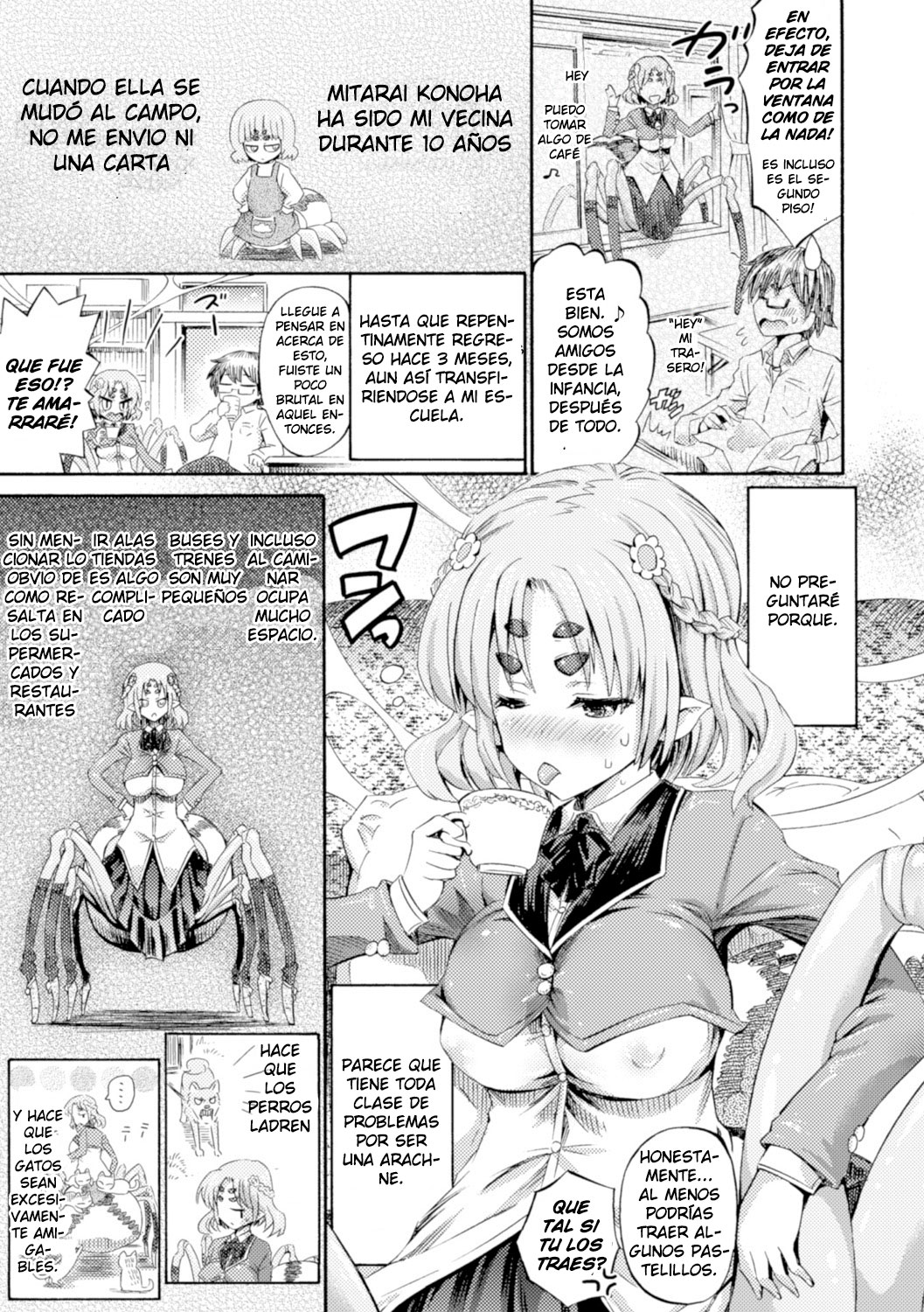 Otonari-san wa Hanagumo Konoha page 3 full