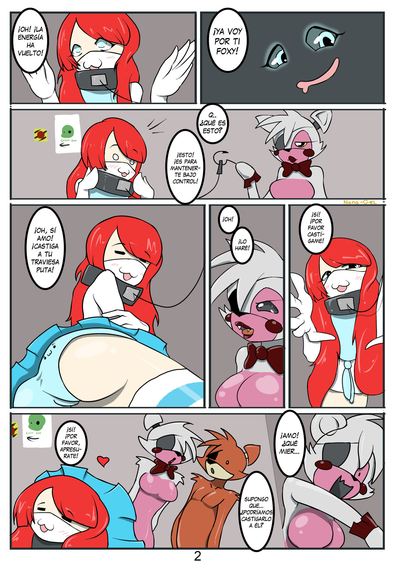 Nana and Foxy page 2 full