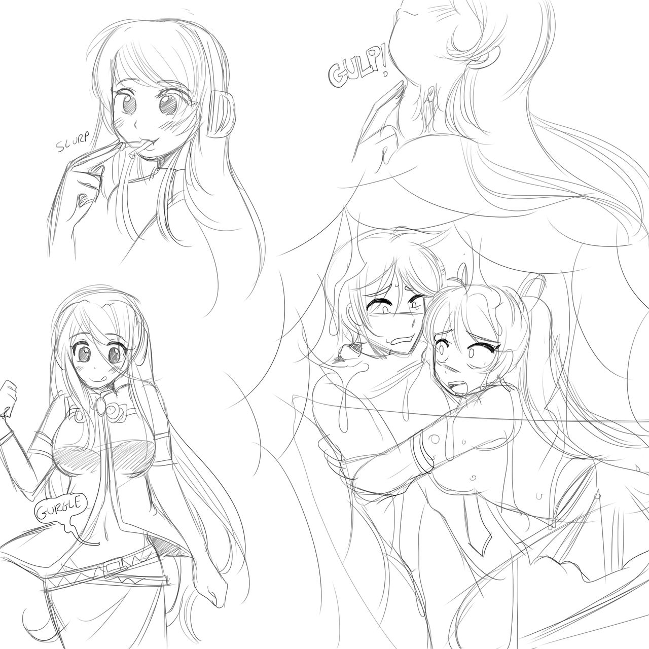 Vocaloid sketch pack page 6 full