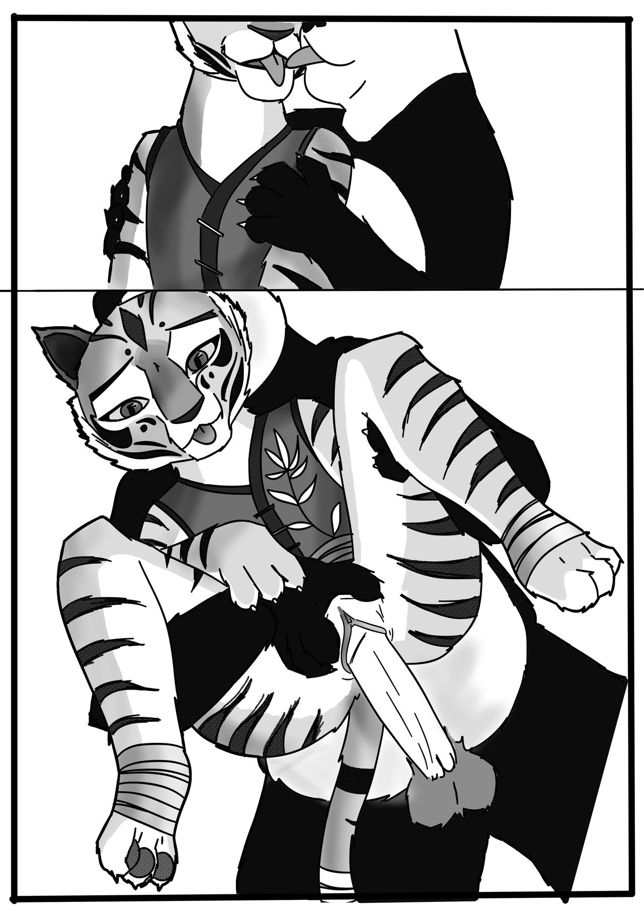 Kung Fu Panda Tigresa é Ensinada page 1 full