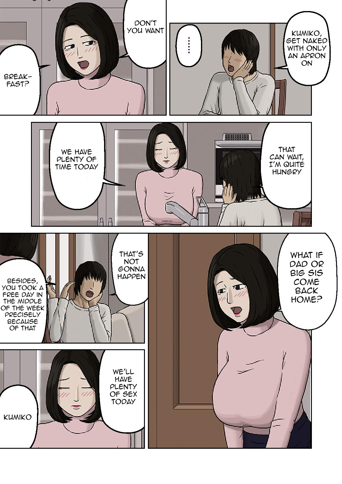 Kumiko to Warui Musuko | Kumiko And Her Naughty Son page 6 full