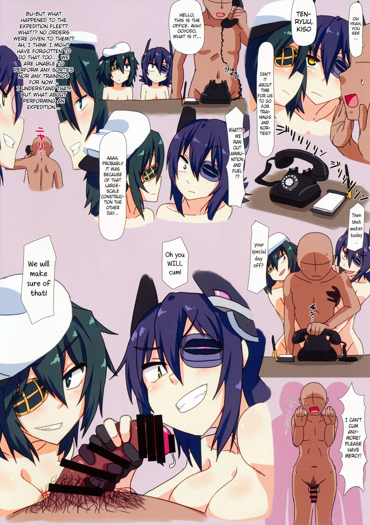 3-nin de Shiyou! Tenryuu-chan to Hen | Let's Have a Threesome! With Tenryuu-chan Volume page 10 full