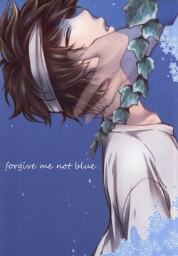 forgive me not blue
