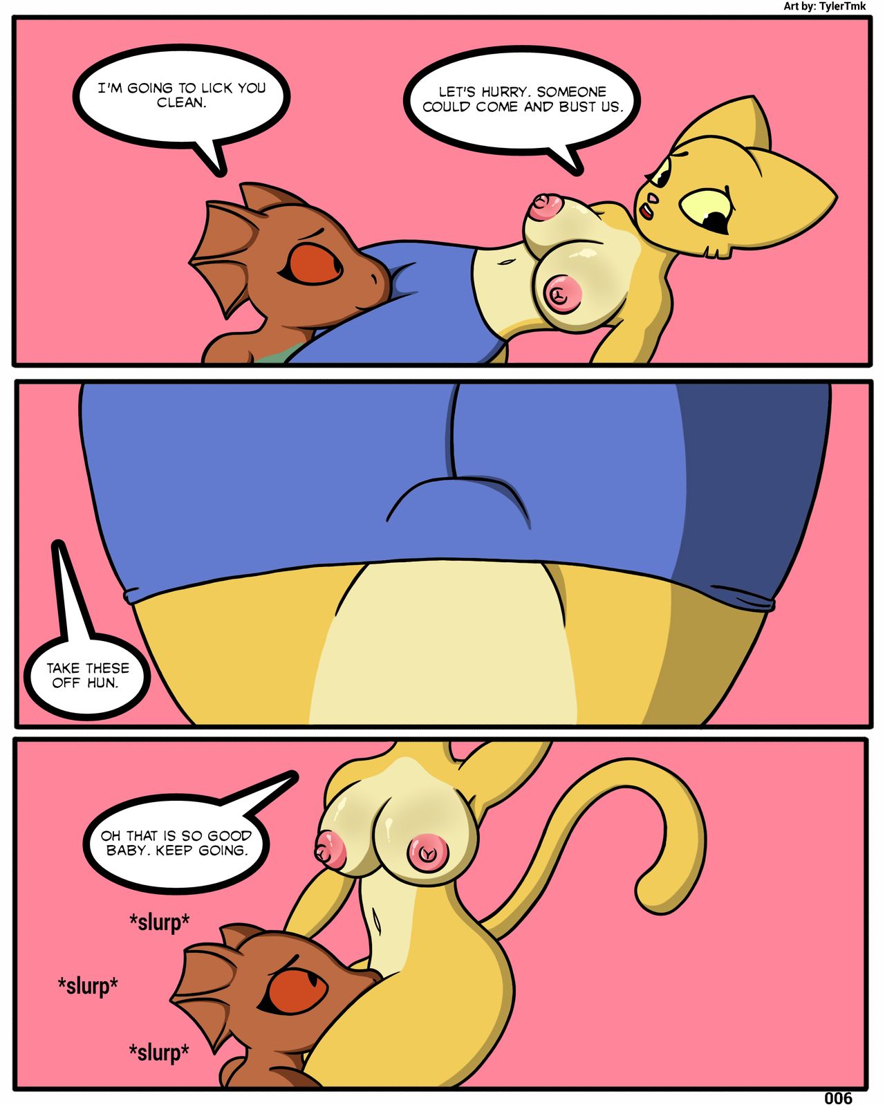 Making A Cat Squirt: The Adventure page 7 full