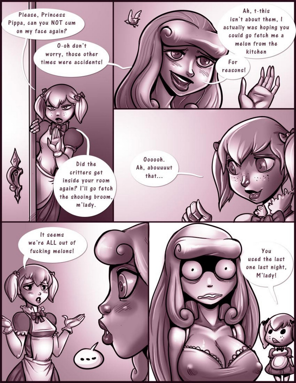 Princess Pippa and the Tragic Melon Shortage page 5 full